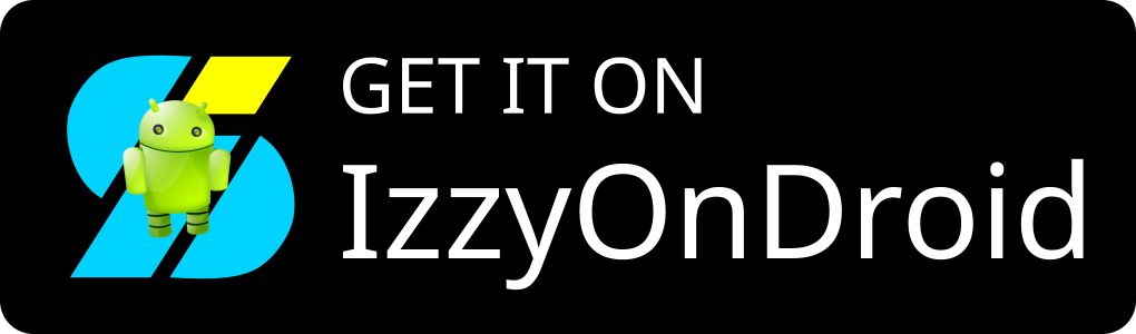 Get it on IzzyOnDroid